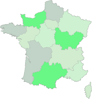 Les régions françaises